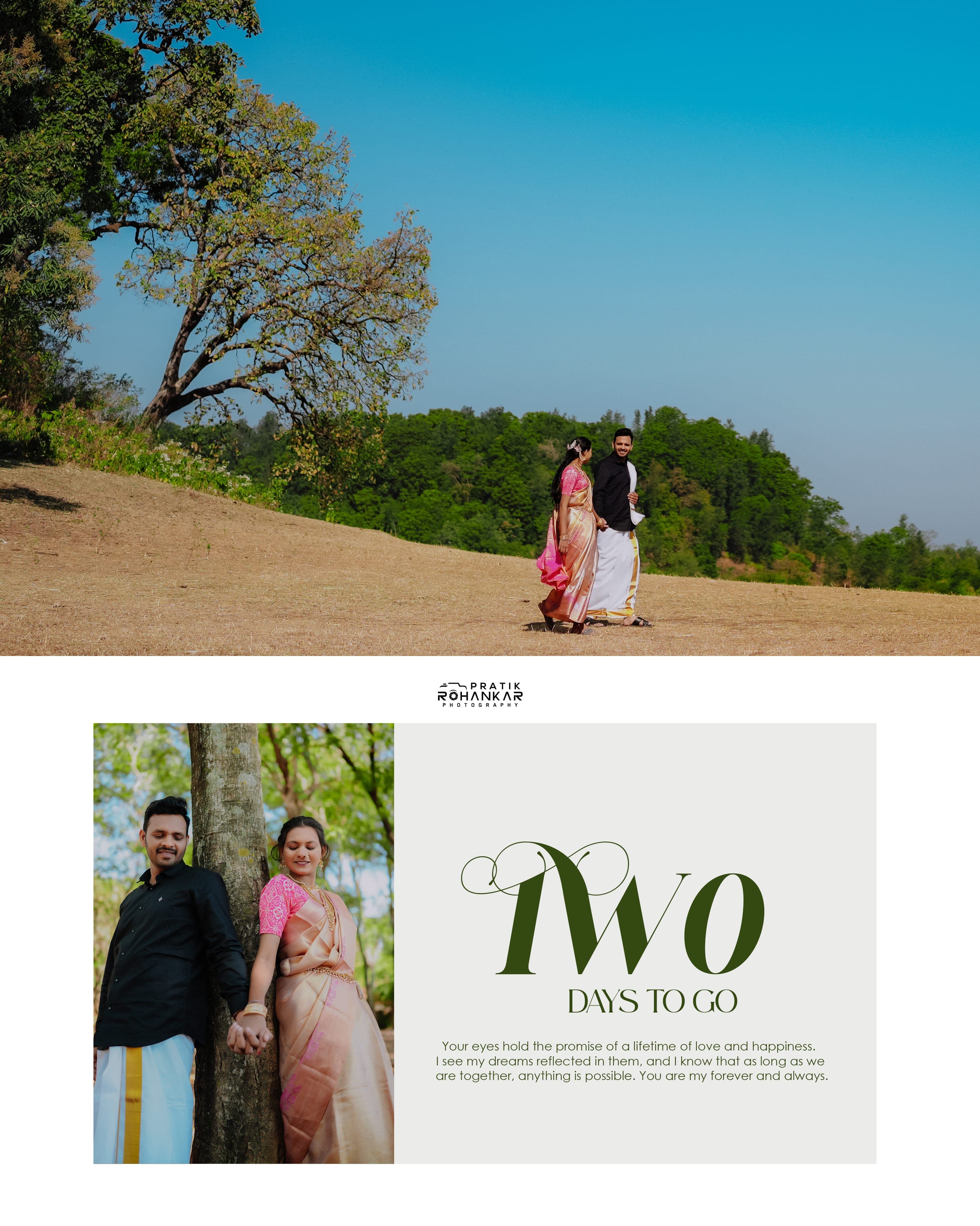 Pre wedding shoot
