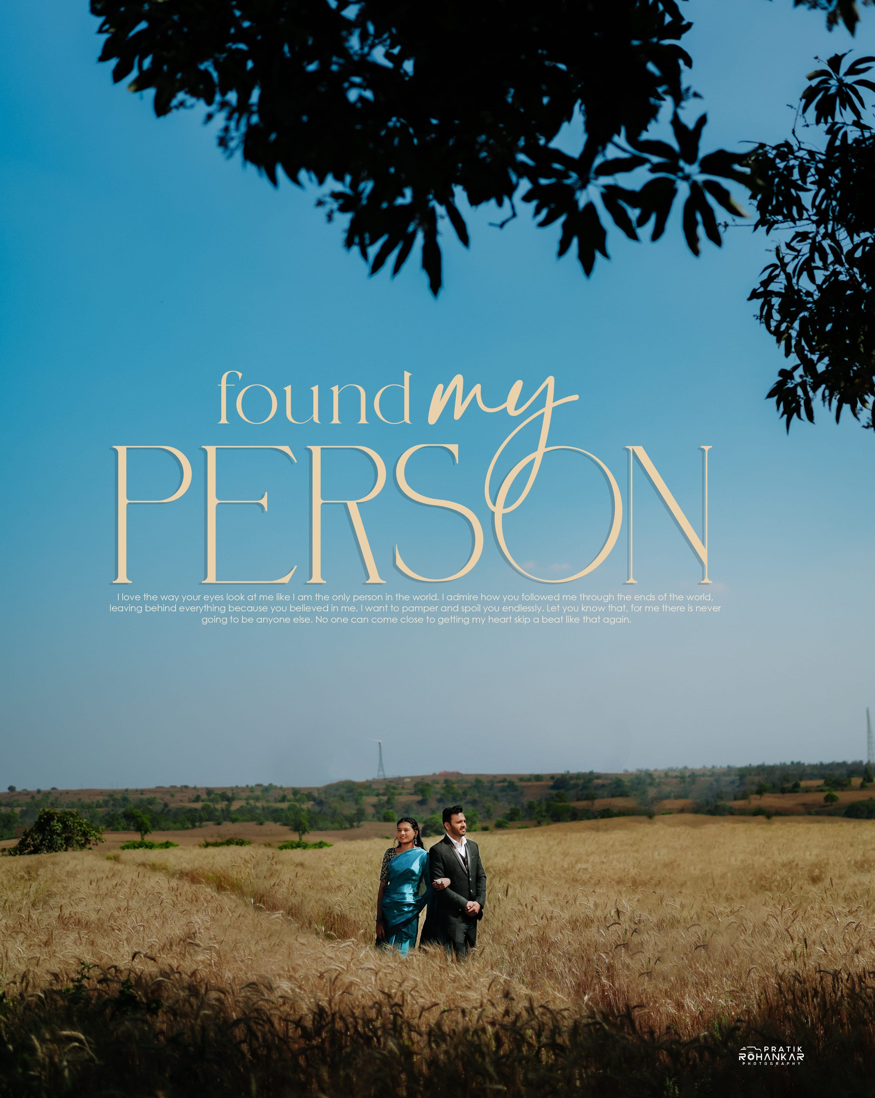Pre wedding shoot