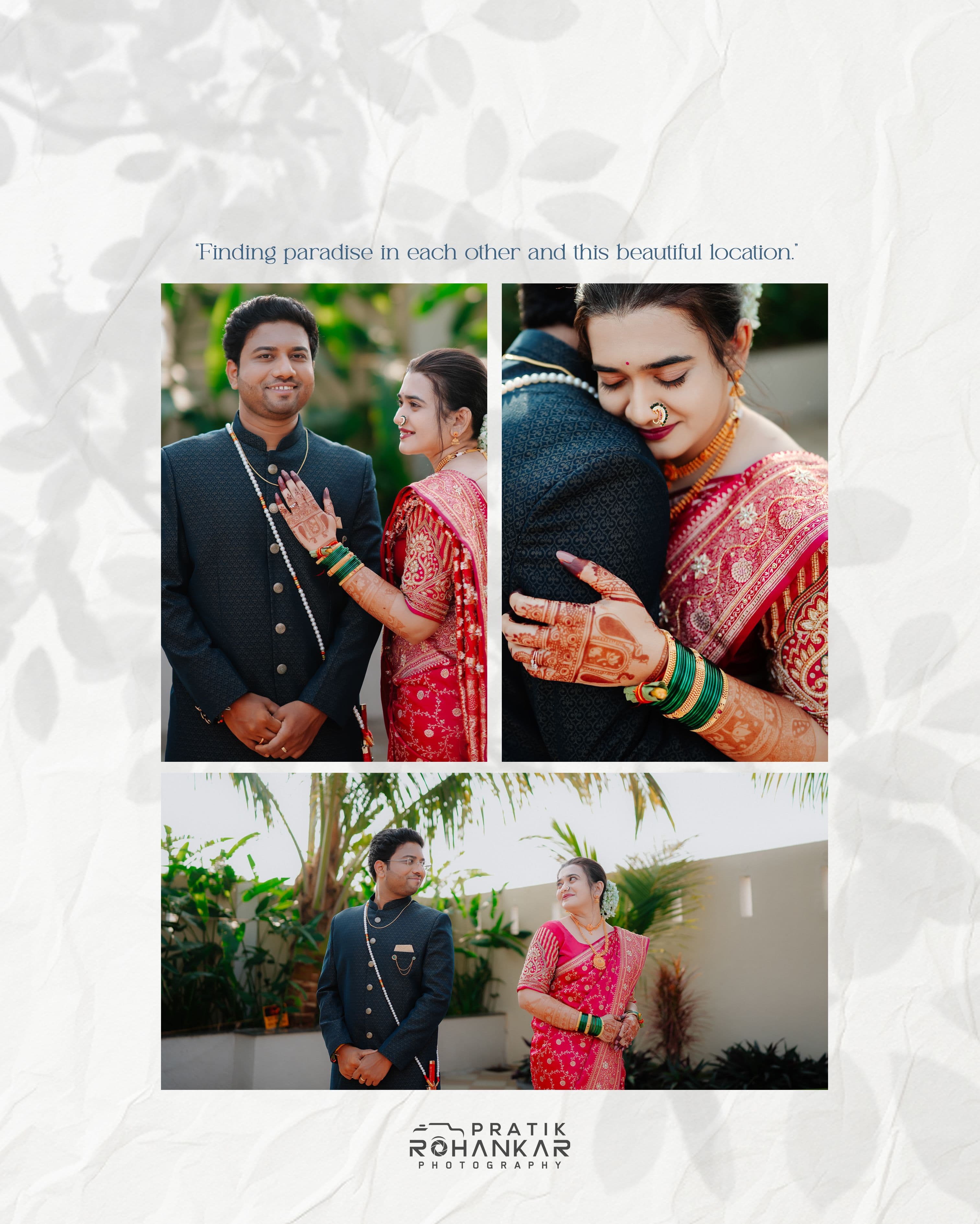 Wedding photography moment